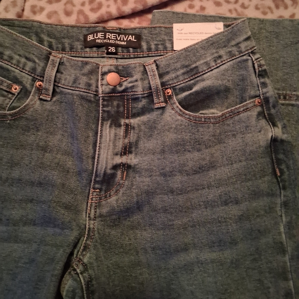 Blue Revival High Rise Women's Jeans